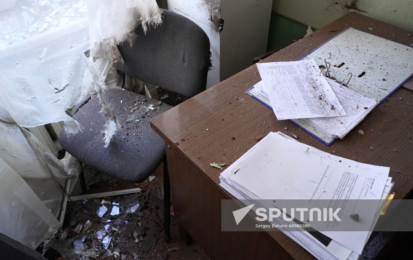 Russia Ukraine Military Operation Shelling