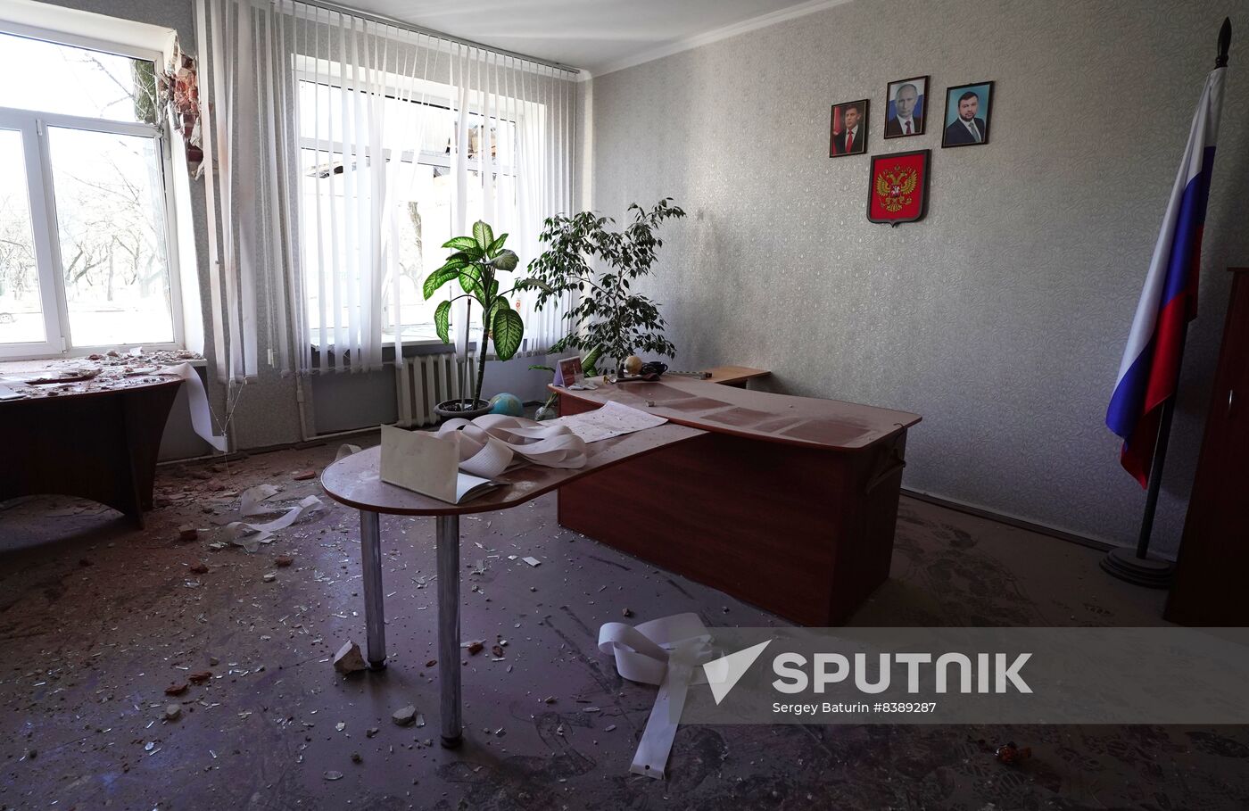 Russia Ukraine Military Operation Shelling