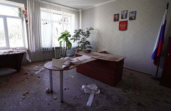 Russia Ukraine Military Operation Shelling