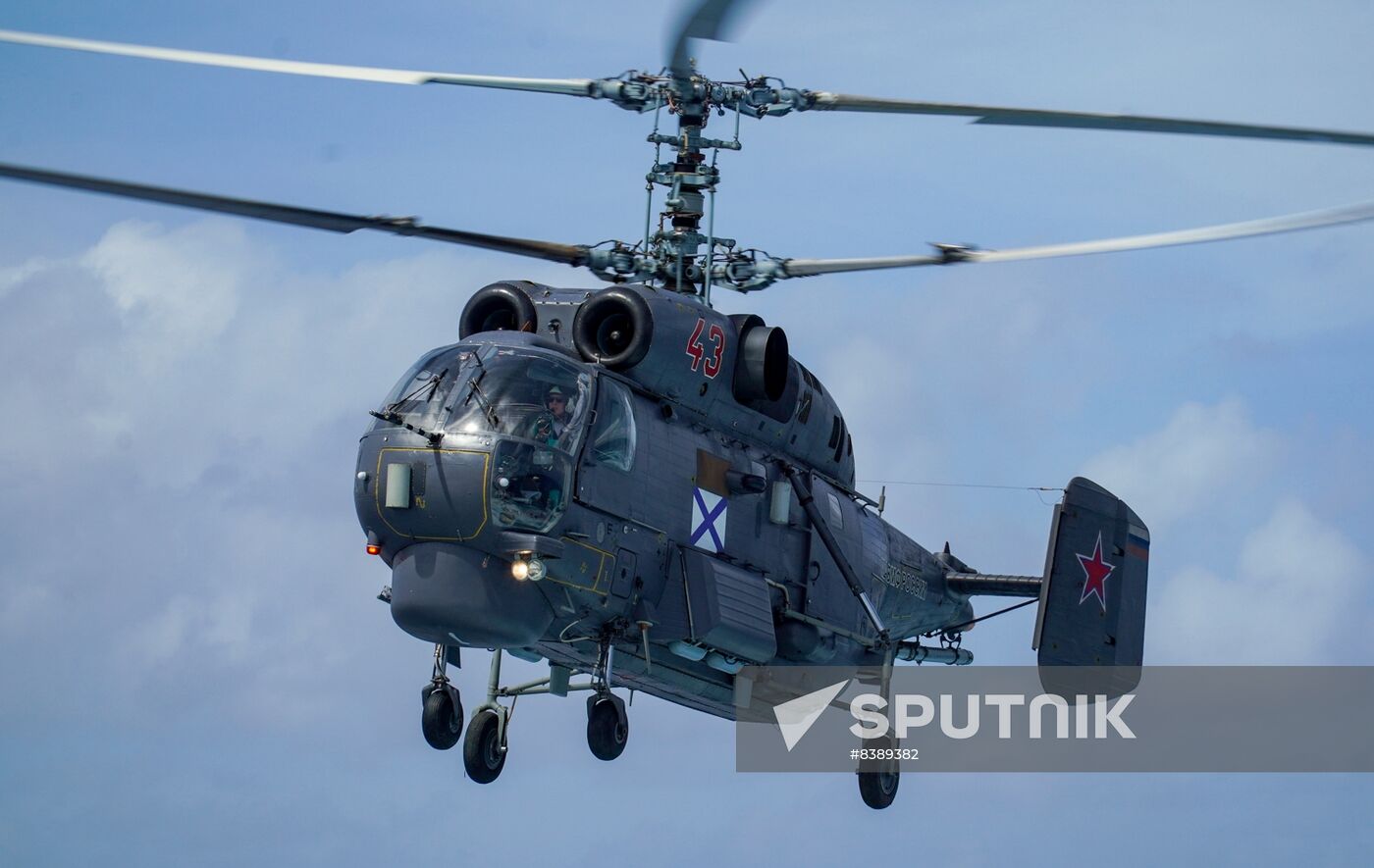 Indian Ocean Russia Naval Drills