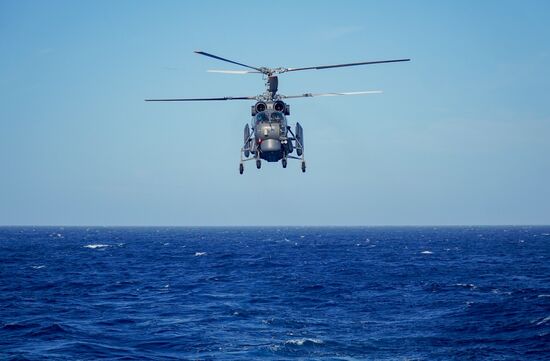 Indian Ocean Russia Naval Drills