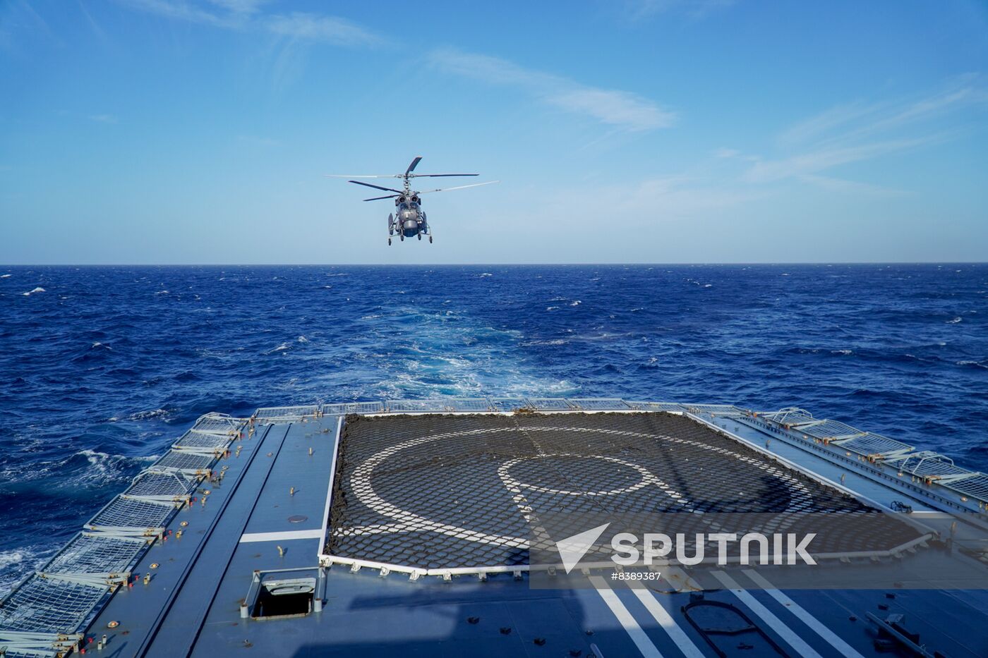 Indian Ocean Russia Naval Drills