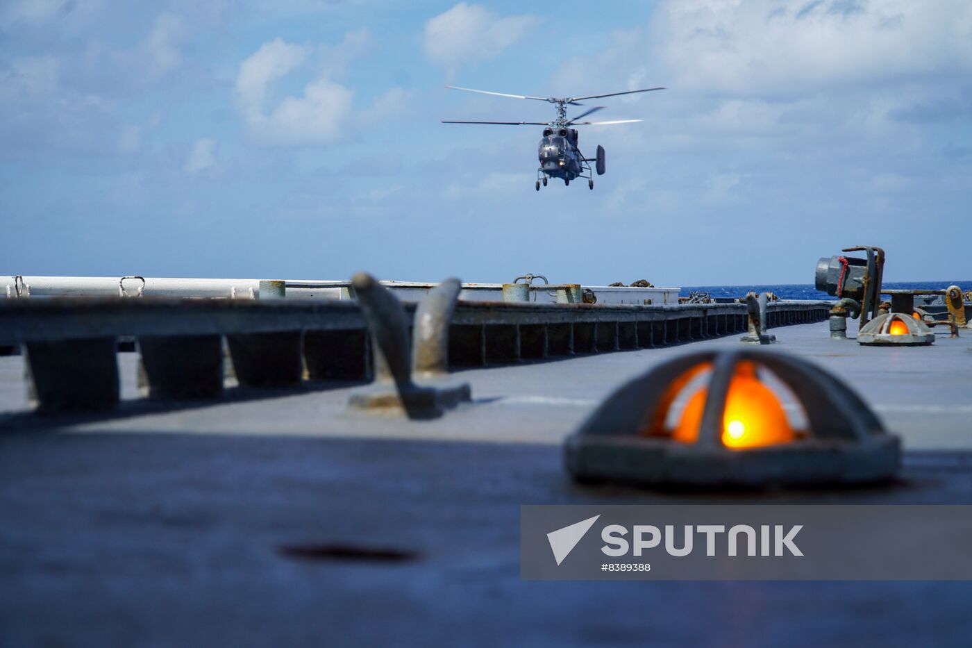 Indian Ocean Russia Naval Drills