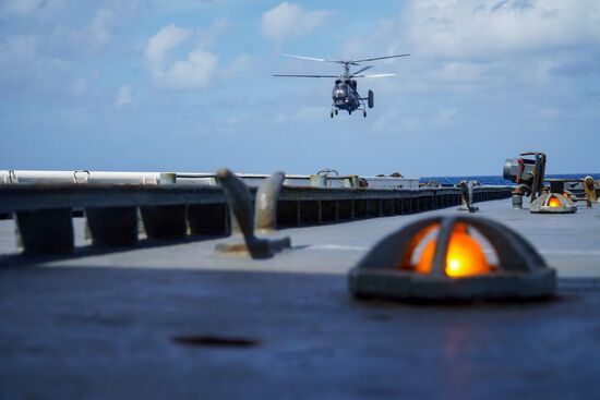 Indian Ocean Russia Naval Drills