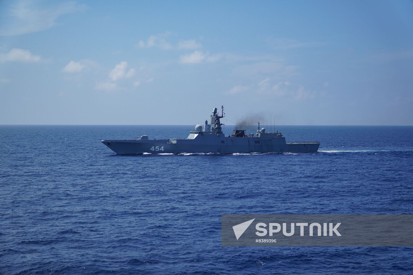 Indian Ocean Russia Naval Drills