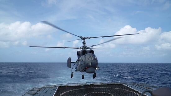 Indian Ocean Russia Naval Drills