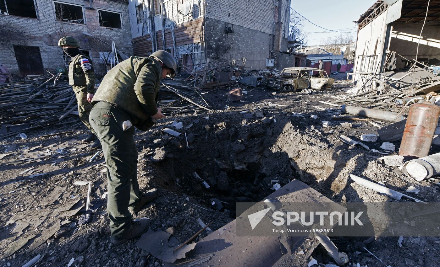 Russia Ukraine Military Operation Shelling Aftermath