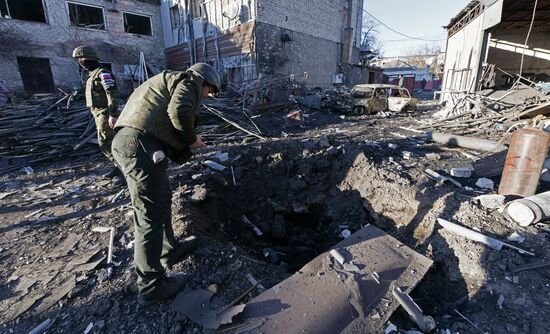 Russia Ukraine Military Operation Shelling Aftermath