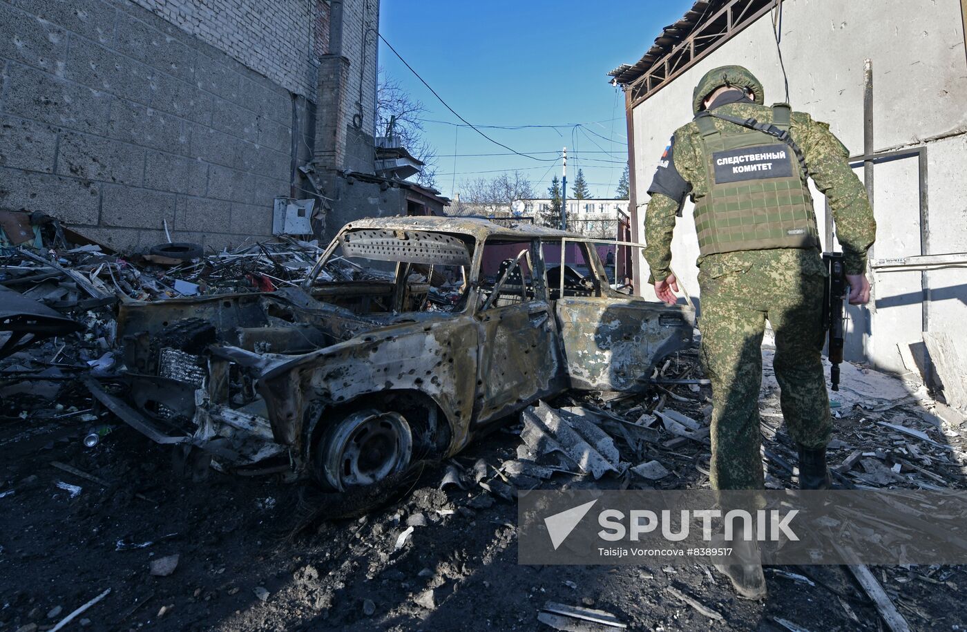 Russia Ukraine Military Operation Shelling Aftermath