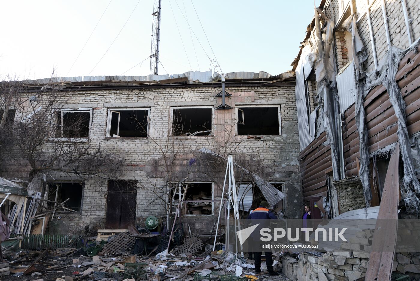 Russia Ukraine Military Operation Shelling Aftermath