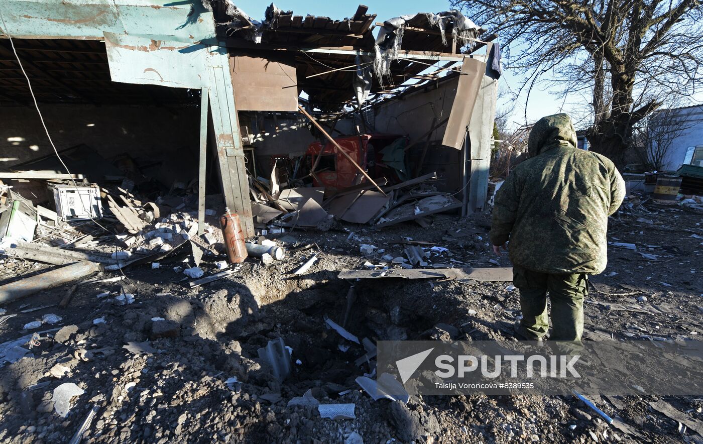 Russia Ukraine Military Operation Shelling Aftermath
