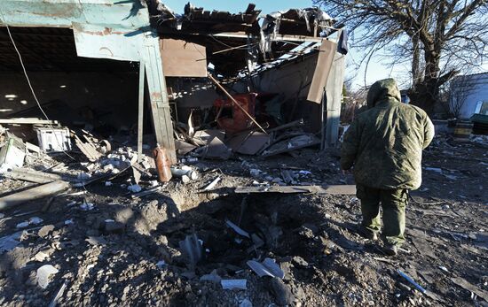 Russia Ukraine Military Operation Shelling Aftermath