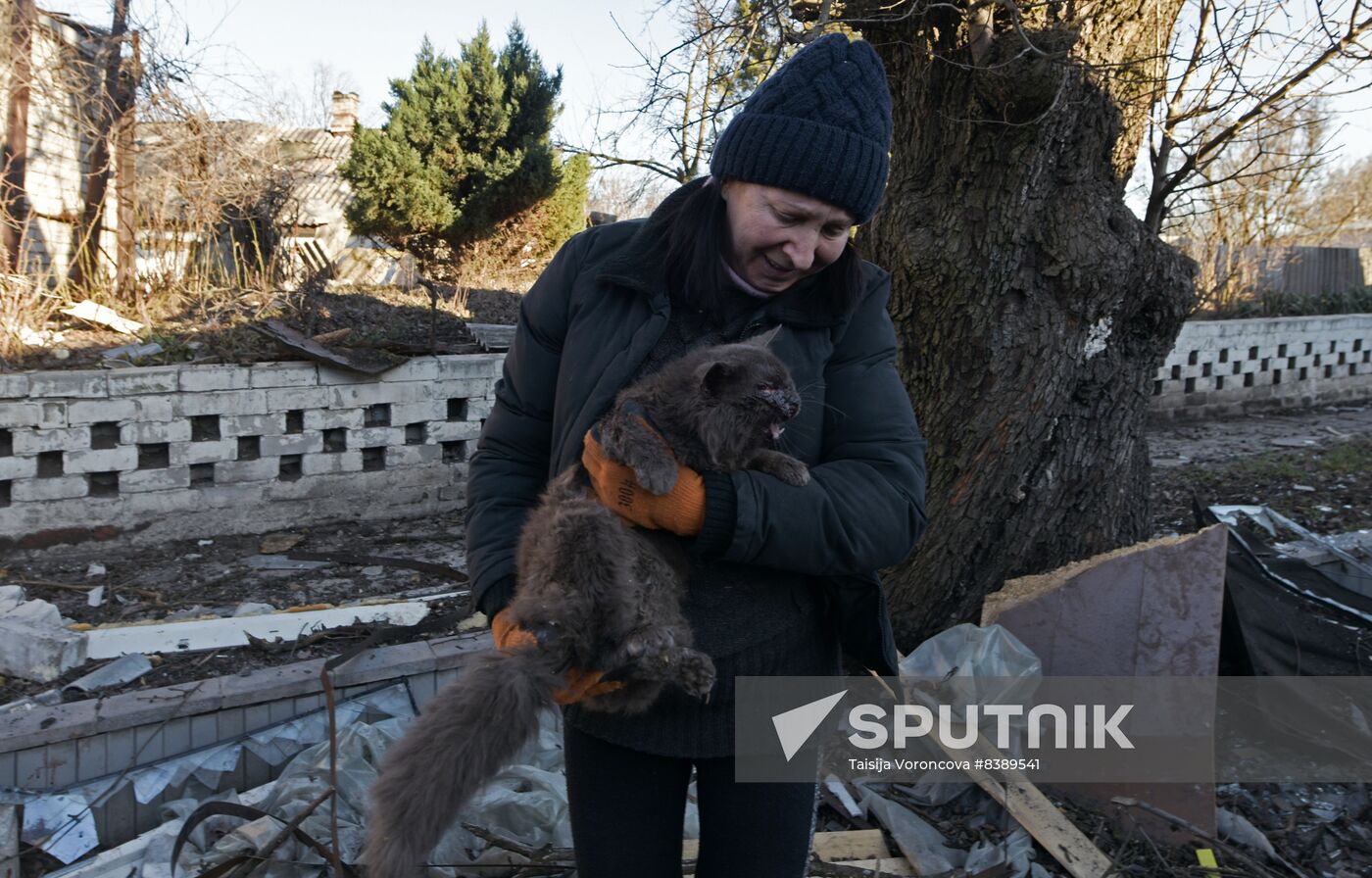 Russia Ukraine Military Operation Shelling Aftermath