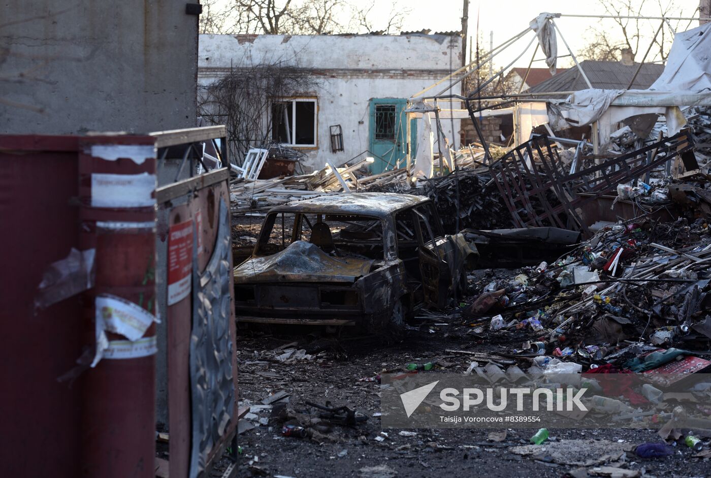 Russia Ukraine Military Operation Shelling Aftermath
