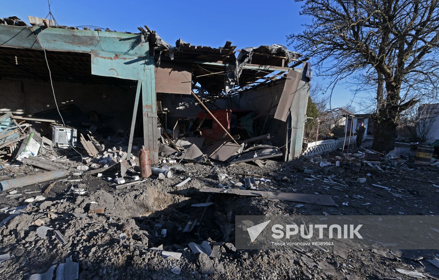 Russia Ukraine Military Operation Shelling Aftermath