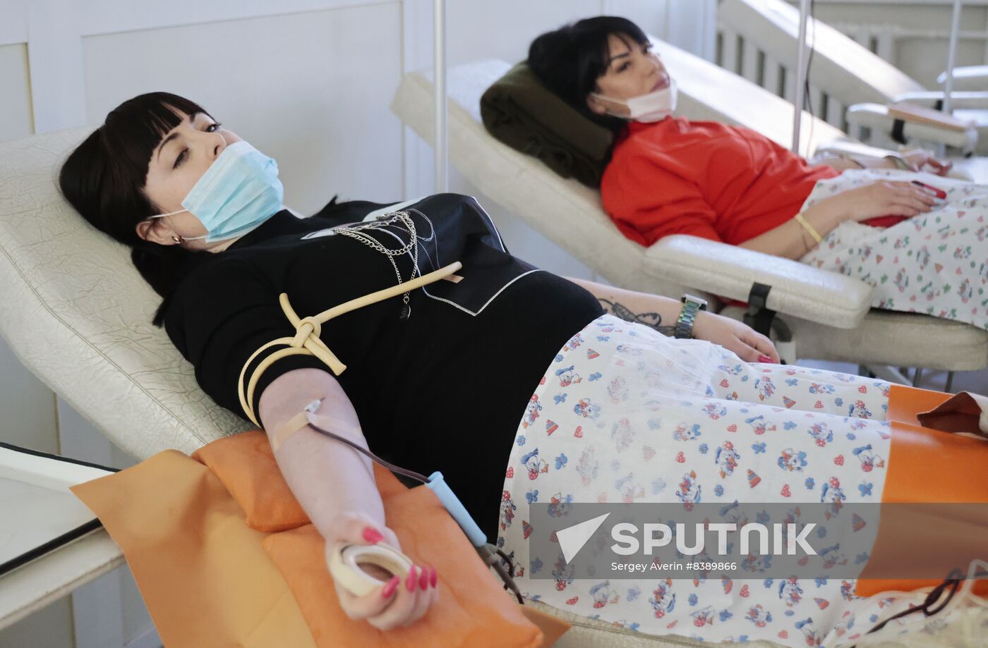 Russia Ukraine Military Operation Blood Donors