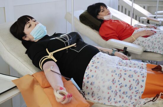 Russia Ukraine Military Operation Blood Donors