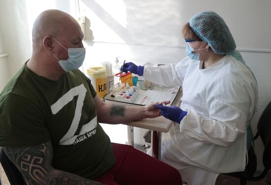 Russia Ukraine Military Operation Blood Donors