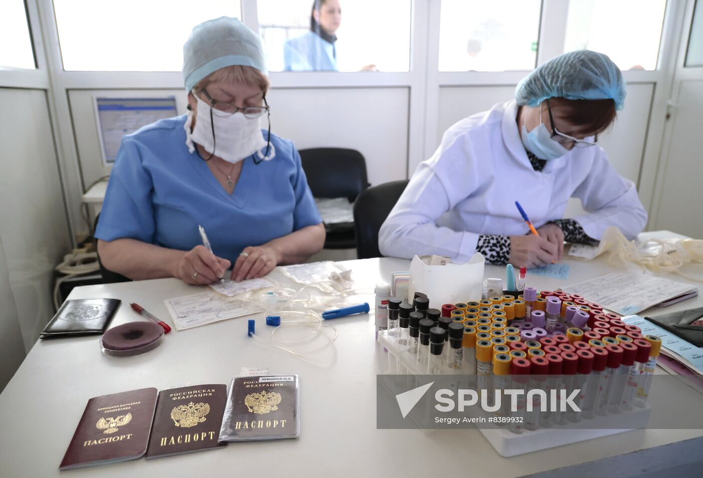 Russia Ukraine Military Operation Blood Donors