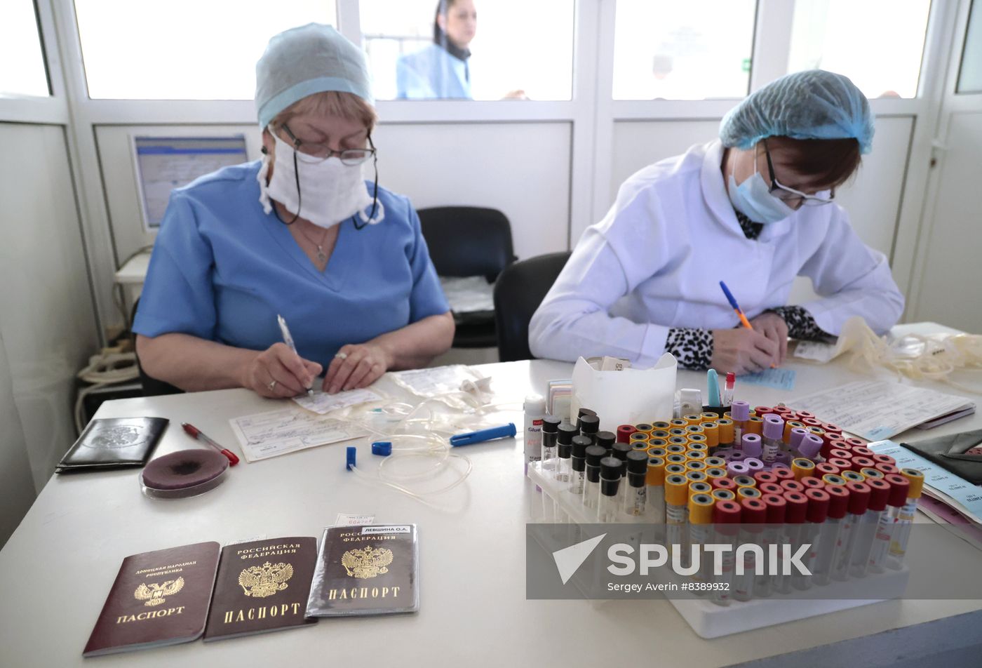 Russia Ukraine Military Operation Blood Donors