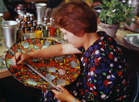 Khokhloma Painting Semyonov production association