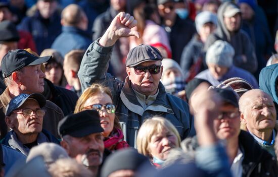 Moldova Protest