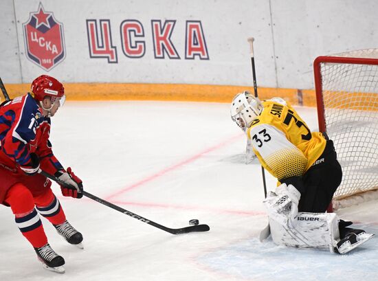 Russia Ice Hockey Kontinental League CSKA - Severstal