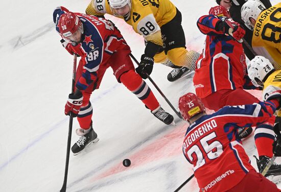 Russia Ice Hockey Kontinental League CSKA - Severstal