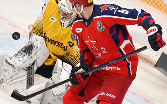 Russia Ice Hockey Kontinental League CSKA - Severstal