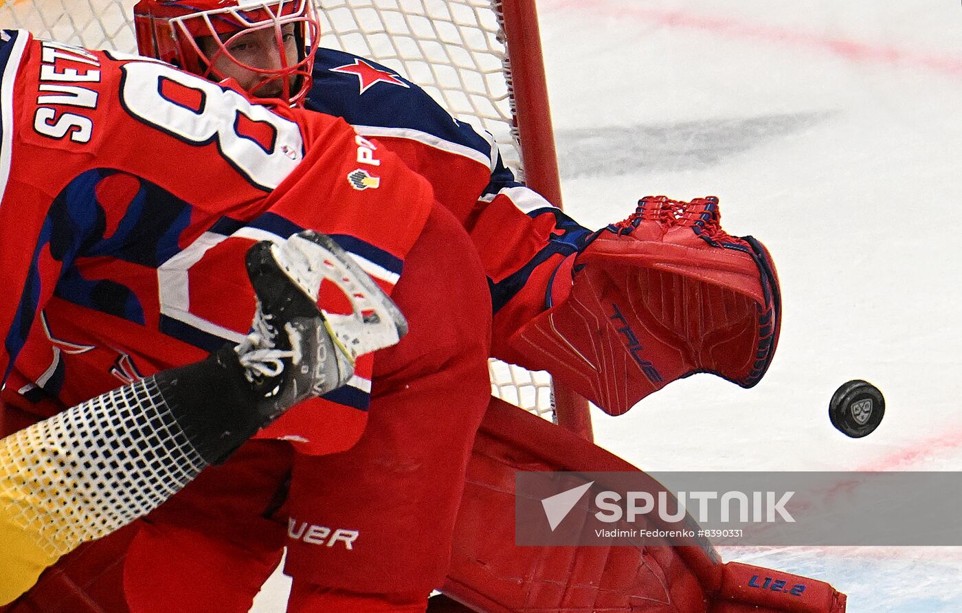 Russia Ice Hockey Kontinental League CSKA - Severstal