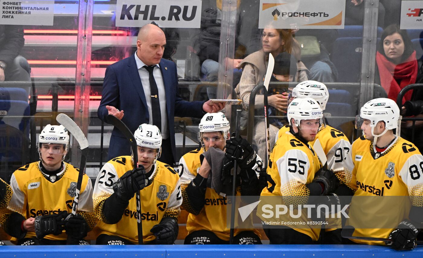 Russia Ice Hockey Kontinental League CSKA - Severstal