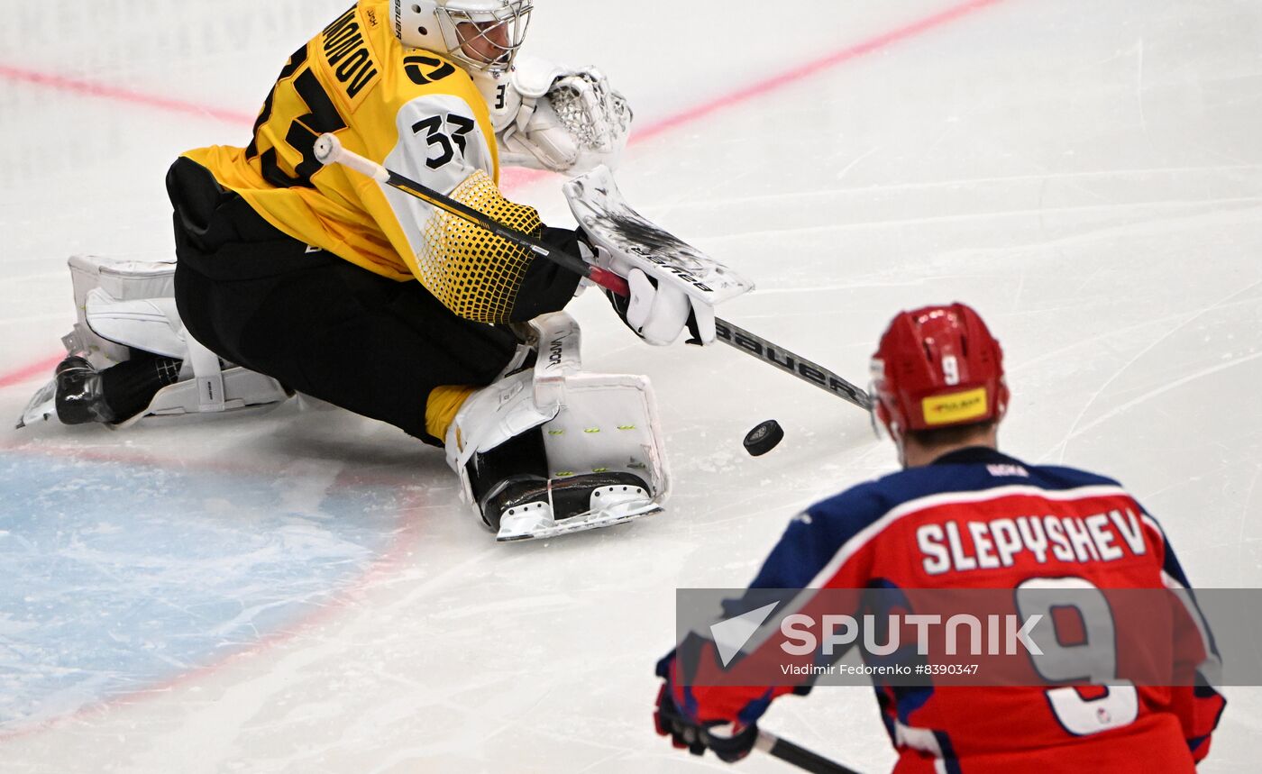 Russia Ice Hockey Kontinental League CSKA - Severstal