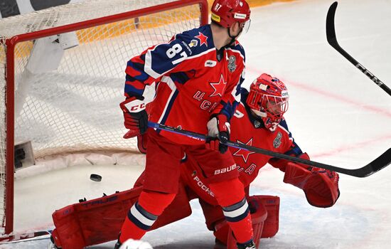 Russia Ice Hockey Kontinental League CSKA - Severstal