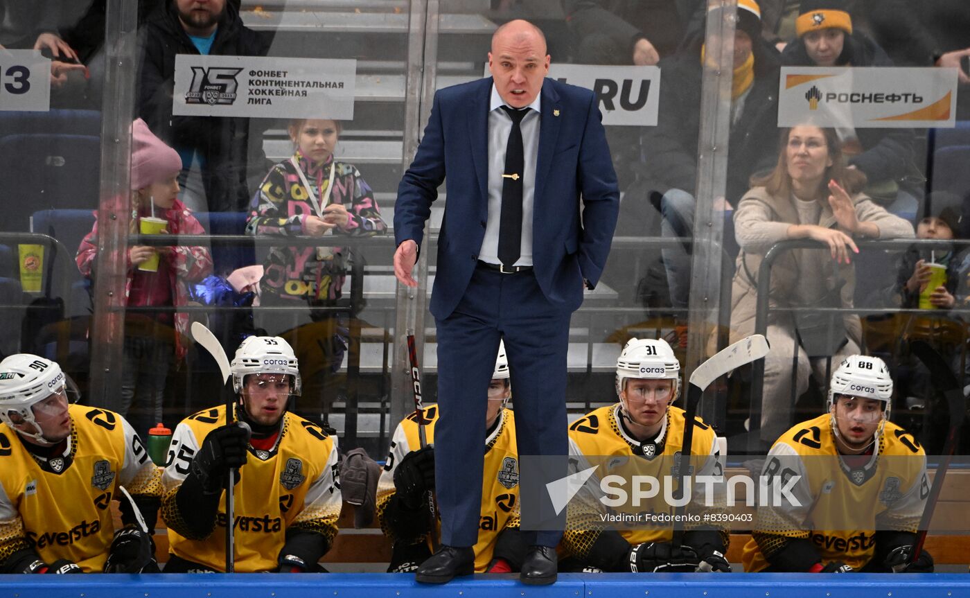 Russia Ice Hockey Kontinental League CSKA - Severstal