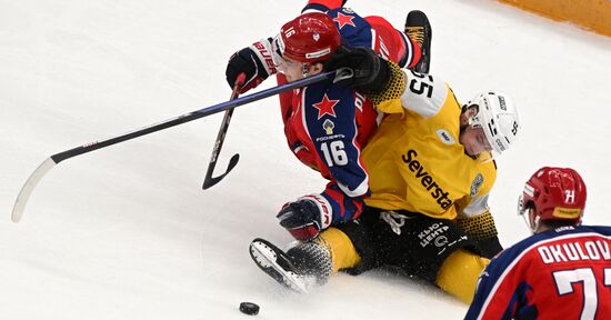 Russia Ice Hockey Kontinental League CSKA - Severstal