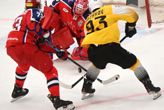 Russia Ice Hockey Kontinental League CSKA - Severstal