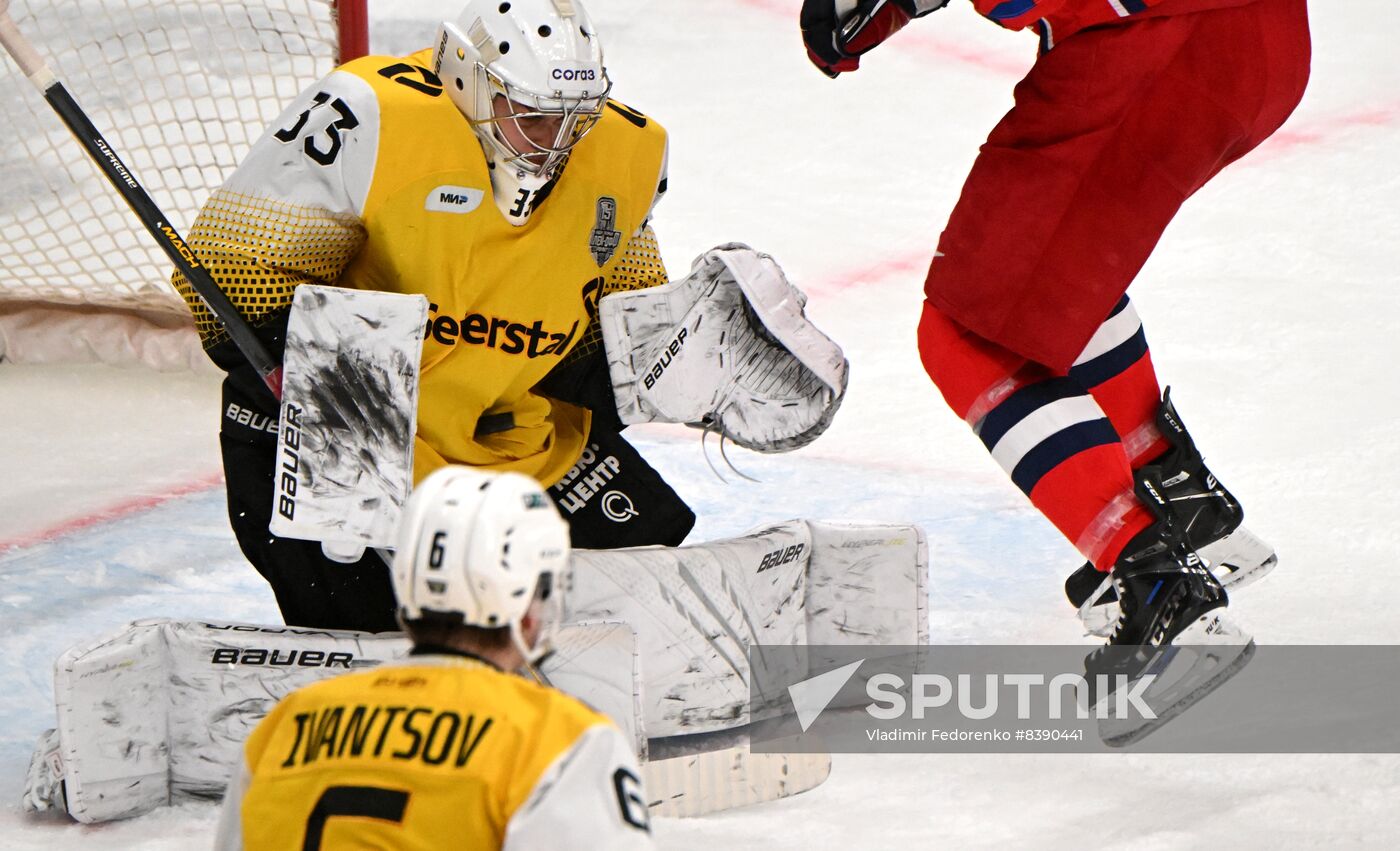 Russia Ice Hockey Kontinental League CSKA - Severstal