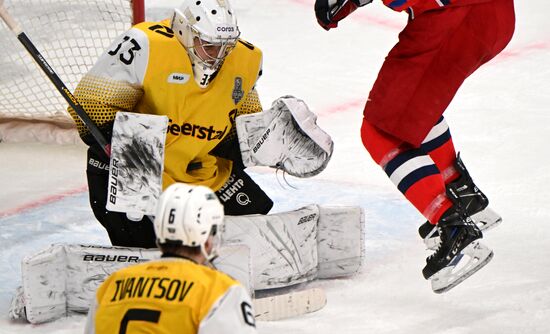 Russia Ice Hockey Kontinental League CSKA - Severstal