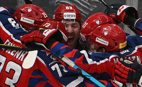 Russia Ice Hockey Kontinental League CSKA - Severstal
