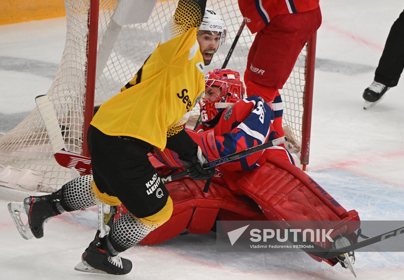 Russia Ice Hockey Kontinental League CSKA - Severstal