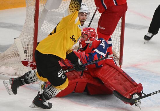 Russia Ice Hockey Kontinental League CSKA - Severstal