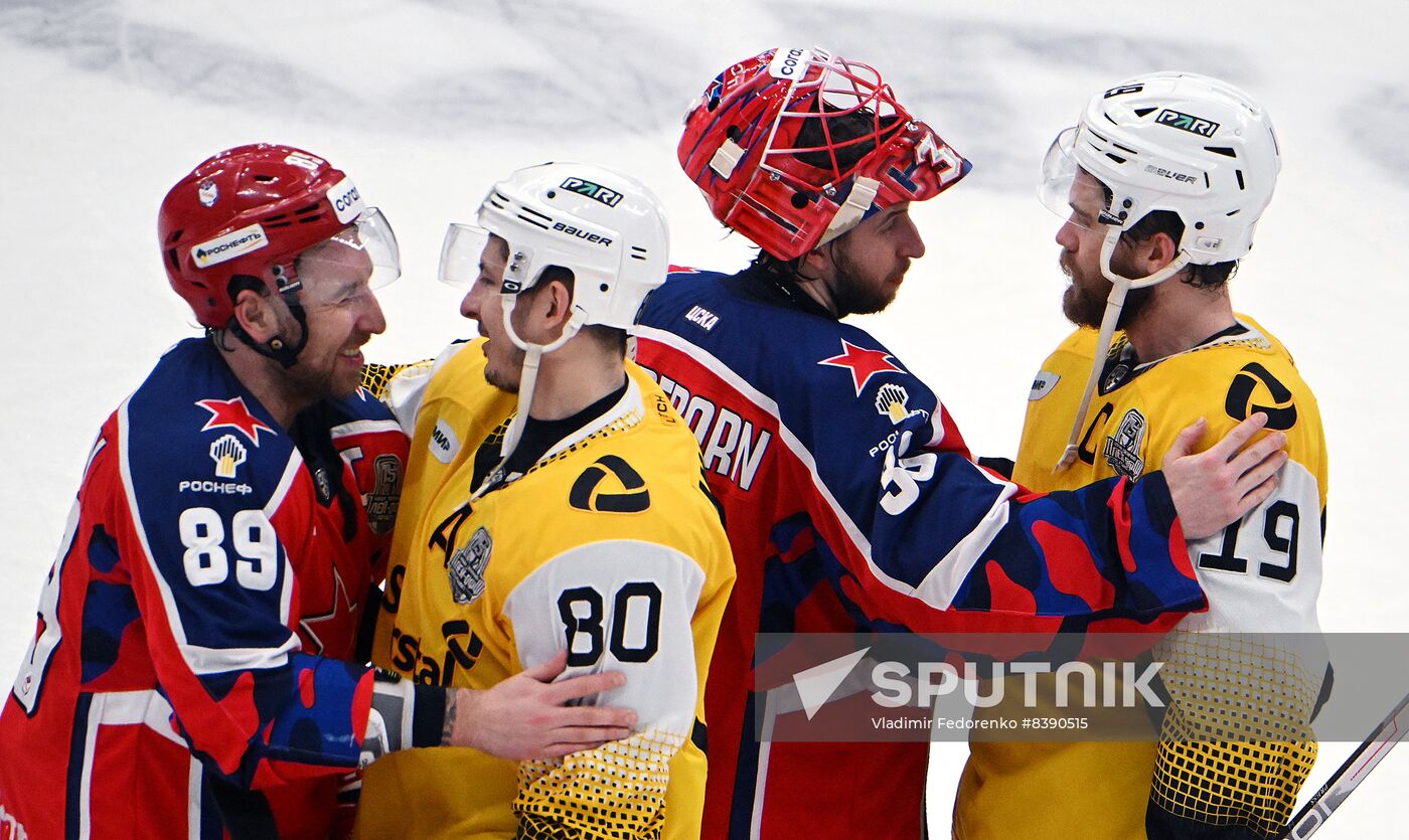 Russia Ice Hockey Kontinental League CSKA - Severstal