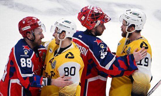 Russia Ice Hockey Kontinental League CSKA - Severstal