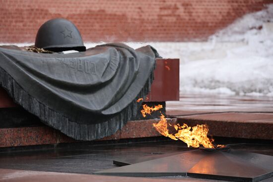 Russia Syria Wreath Laying