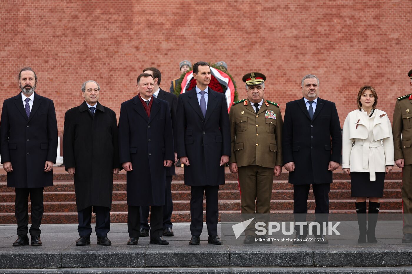 Russia Syria Wreath Laying