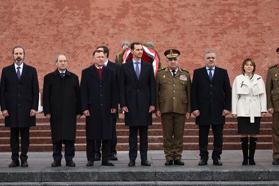 Russia Syria Wreath Laying