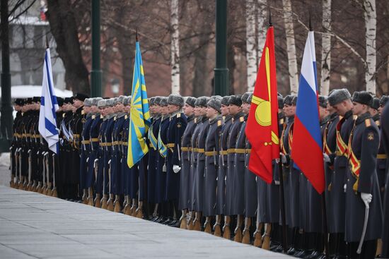 Russia Syria Wreath Laying