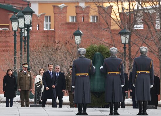 Russia Syria Wreath Laying