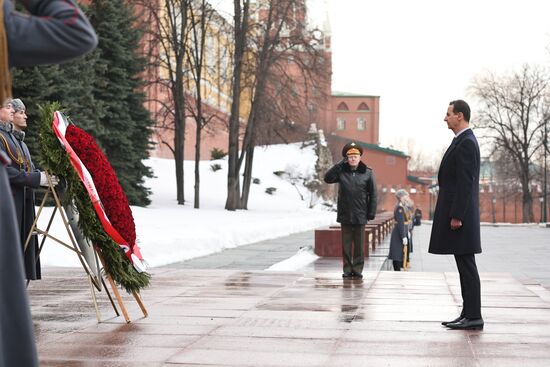 Russia Syria Wreath Laying