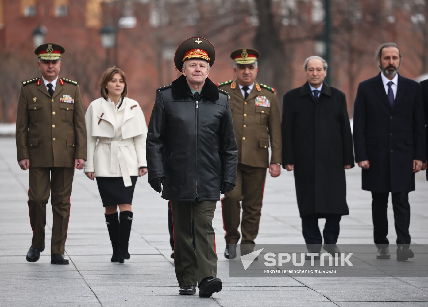 Russia Syria Wreath Laying